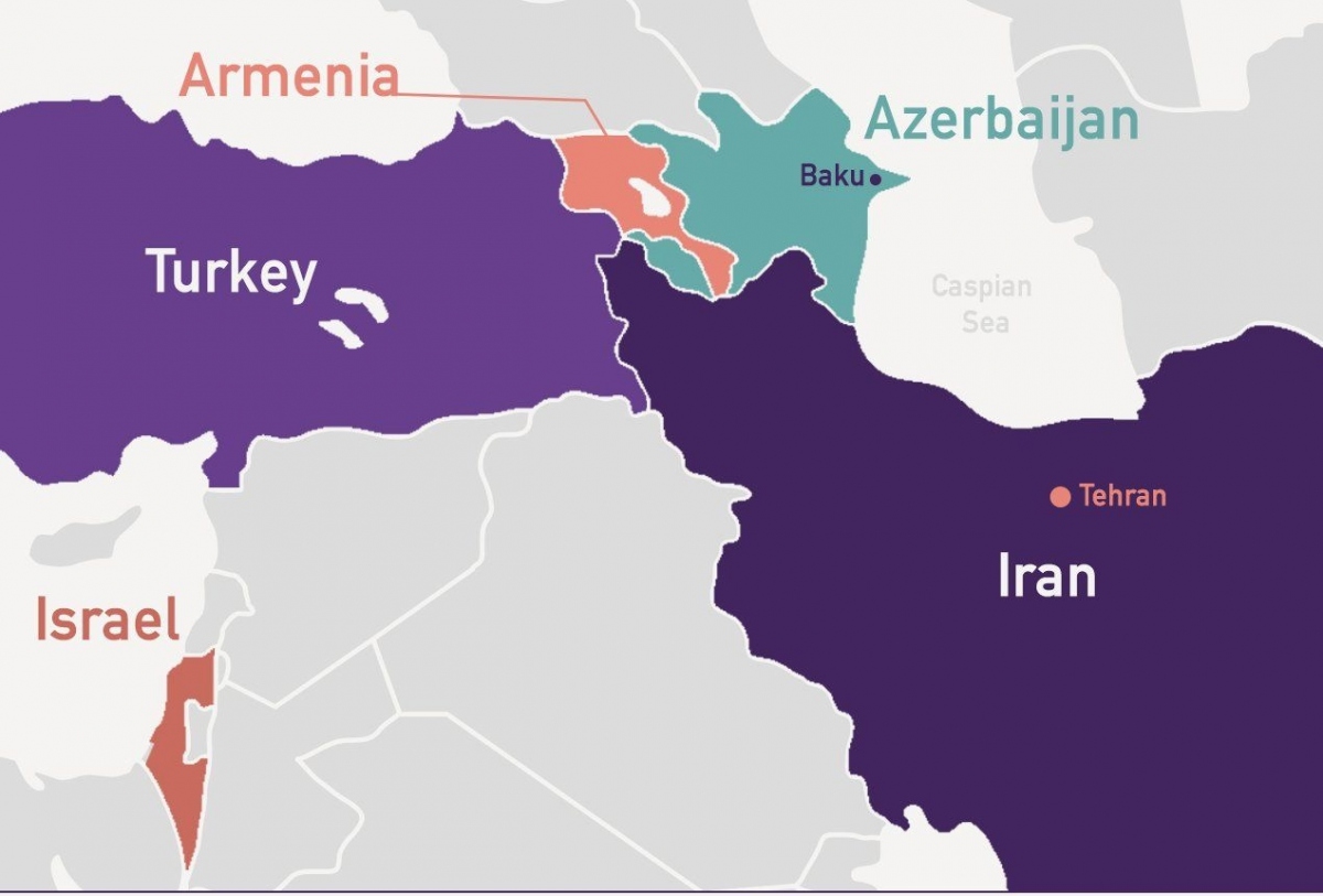 Xung đột Nga - Ukraine tác động mạnh vào tam giác Iran - Israel - Azerbaijan